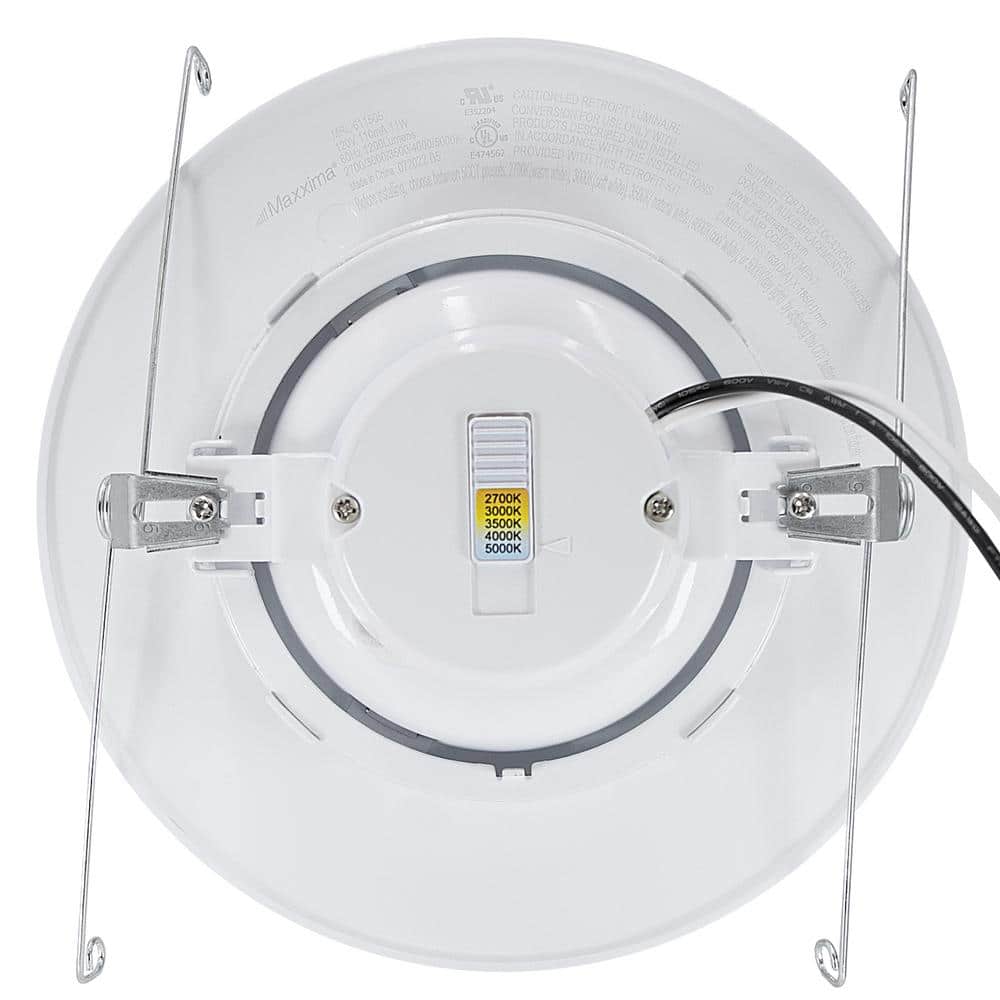 Versatile 5"-6" Aluminum LED Downlight, Dimmable & Color Selectable