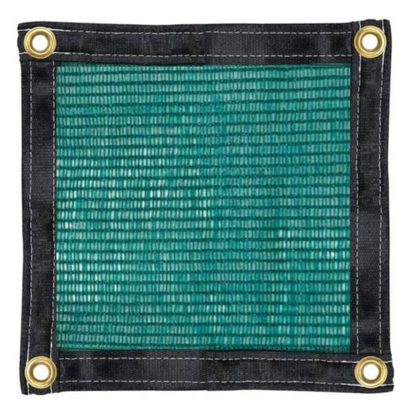RSI 12 ft. x 20 ft. Green 3 Season Knitted Shade Cloth with 50% Shade Protection