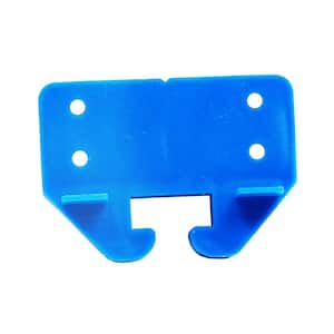 0.75 in. Blue Plastic Drawer Track Guide (2-Pack)