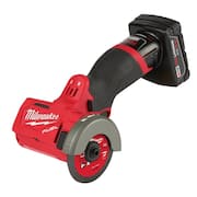 M12 FUEL 12V 3 in. Lithium-Ion Brushless Cordless Cut Off Saw Kit & 3/8 in. Ratchet w/5.0 Ah & 2.5 Ah Batteries