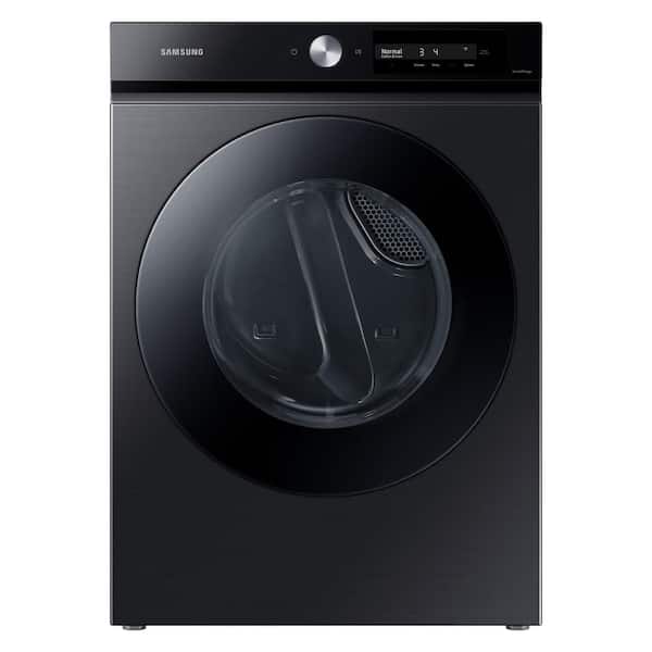Samsung Bespoke 7.5 cu. ft. Large Capacity Vented Gas Dryer in Brushed Black with Super Speed Dry and AI Smart Dial