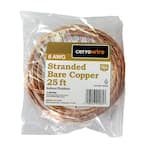 25 ft. 6-Gauge Stranded SD Bare Copper Grounding Wire