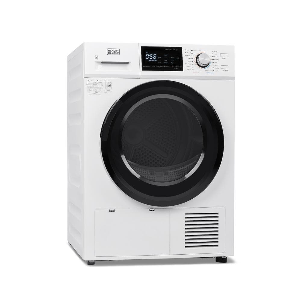 4.4 cu. ft. 240-Volt Ventless Electric Dryer with Heat Pump in White