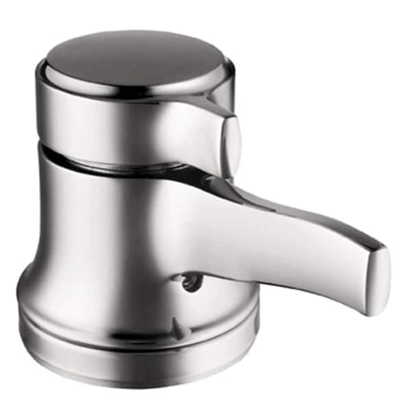 Hansgrohe Metris C Lever Style 1-Handle Thermostatic Deck Valve Trim Kit in Brushed Nickel (Valve Not Included)