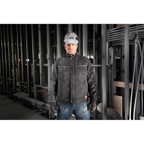 Milwaukee Men's 2XL Black GRIDIRON Traditional Jacket 253B-2X