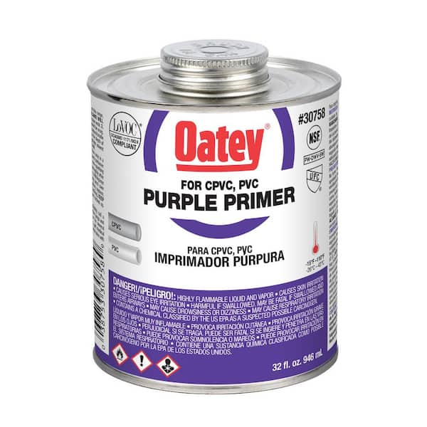 Oatey 32 oz. Purple CPVC and PVC Primer