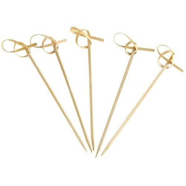 Steven Raichlen Knotted Bamboo Appetizer Skewers (24-Pack)