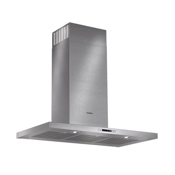 Bosch 500 Series 36 in. Box Style Canopy Range Hood with Lights in Stainless Steel