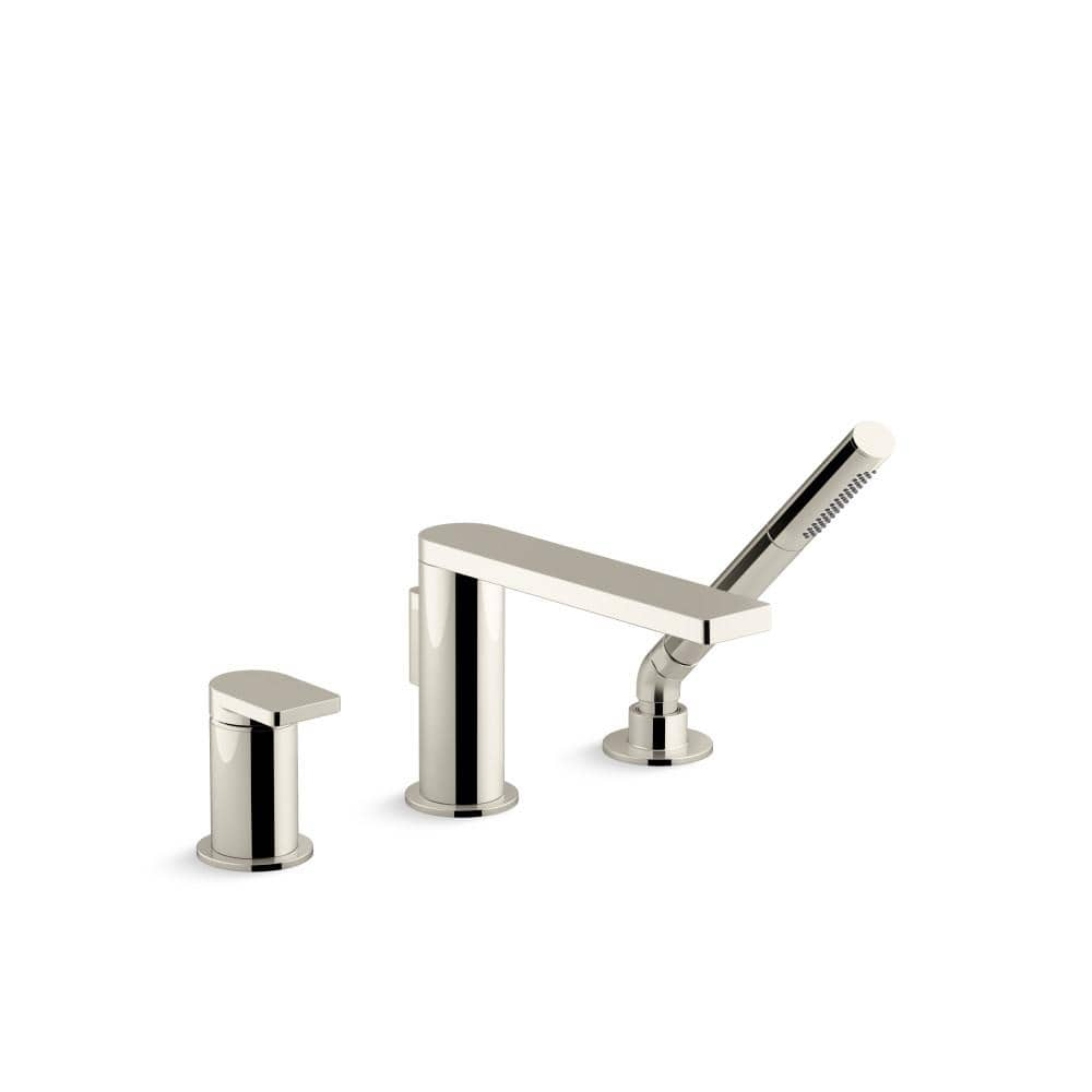 KOHLER Composed Single-Handle Wall Mount Roman Tub Faucet in Vibrant ...