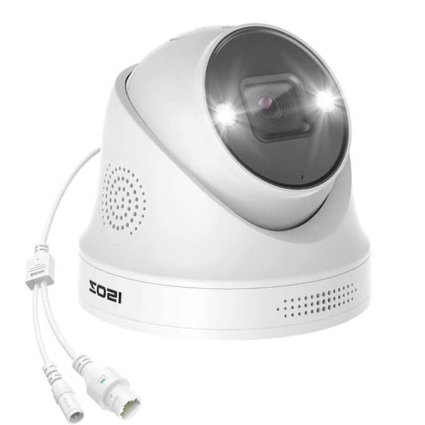 C225 4K 8MP Add-On POE Hardwired Outdoor IP Smart Home Security Camera, Only Work with Same Brand NVR