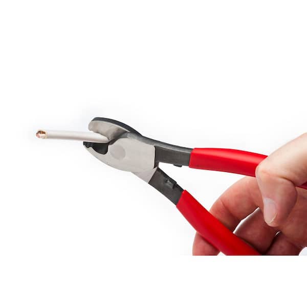 Crescent - Wiss 8-3/8 in. Flip Joint Cable Cutter with Wire Cutter and Sheath Knife
