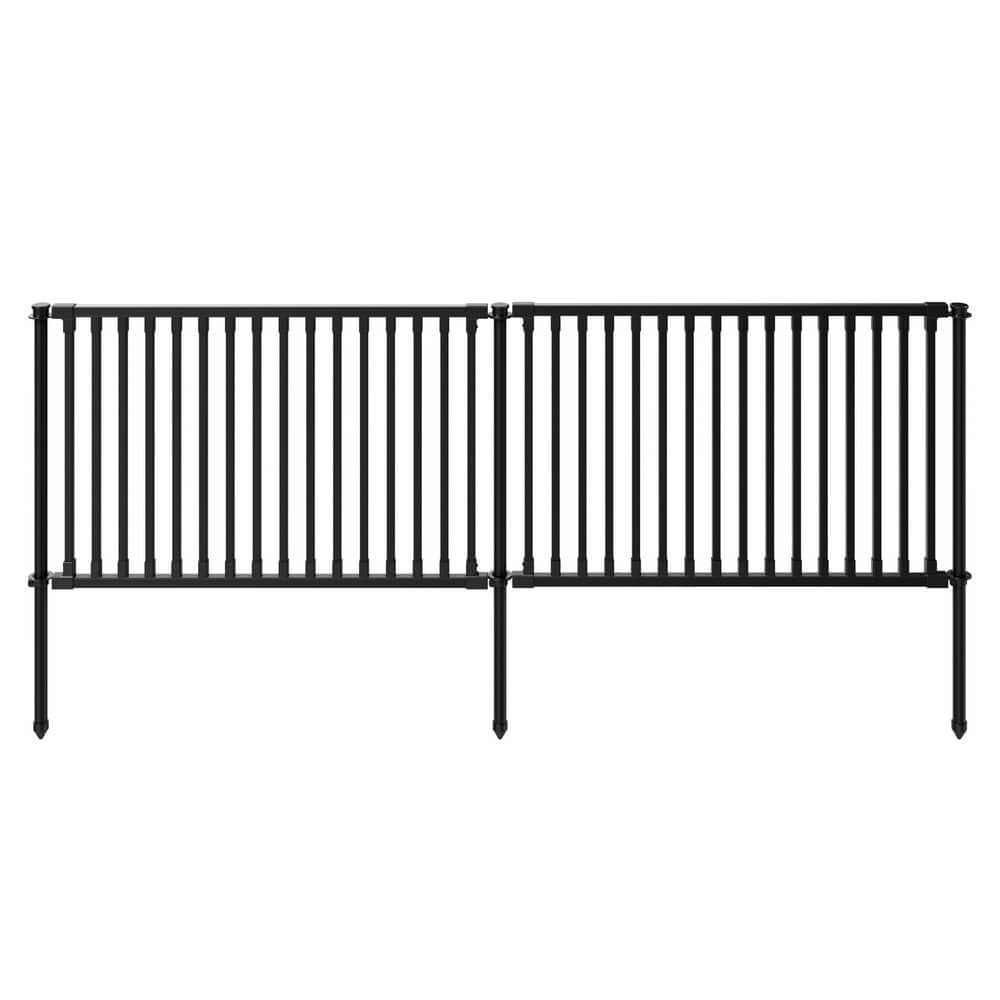 Zippity Outdoor Products 2 ft. H x 3 ft. W Zurich Black Poly-Steel
