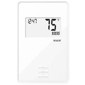 Ditra-Heat Non-Programmable Thermostat, Bright White