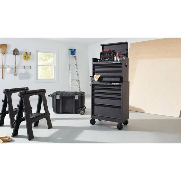 Husky - 28 in. Folding Sawhorse (2-Pack)