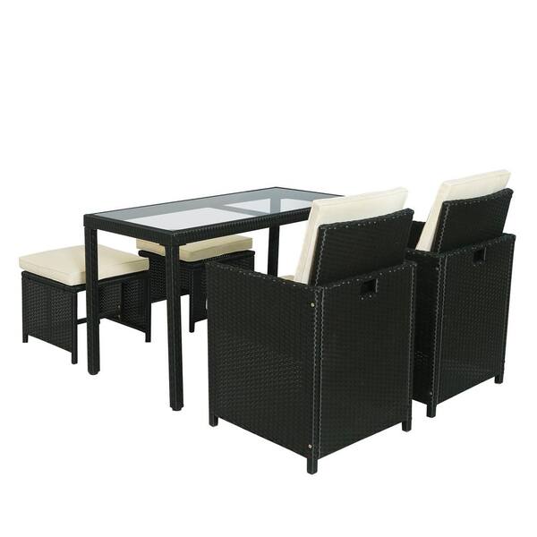 rattan cube set argos