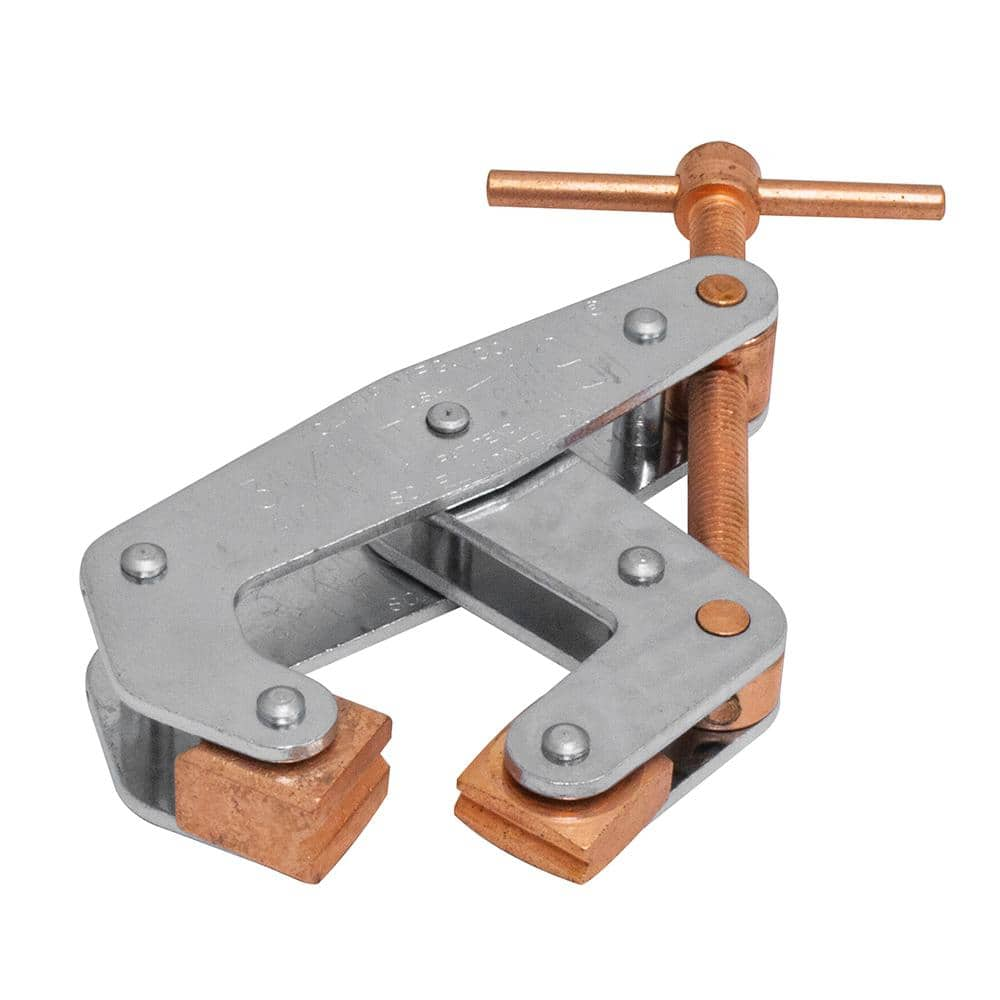 Kant Twist 3 In Jaw T Handle Cantilever Clamp K030t The Home Depot