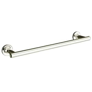 Purist 18 in. Towel Bar in Vibrant Polished Nickel
