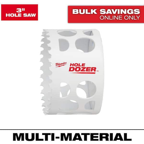 3 in. Hole Dozer Bi-Metal Hole Saw
