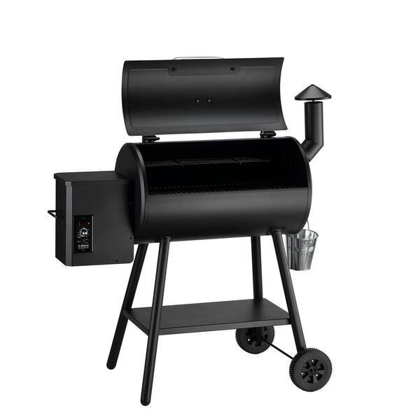 Z Grills 553 sq. in Wood Pellet Grill & Smoker, Black