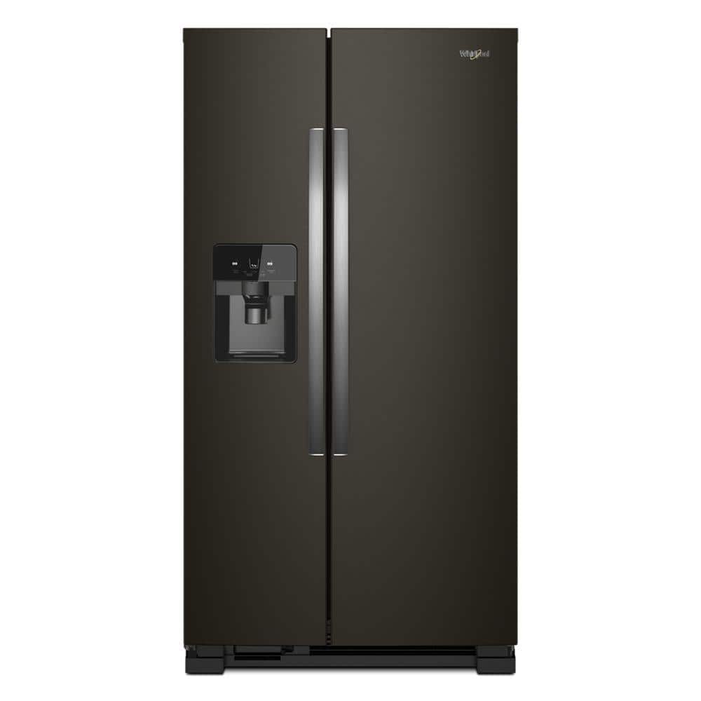 Whirlpool Side x Side Fridge (WRS325SDHV) - Black Stainless Whirlpool Side x Side Fridge (WRS325SDHV) - Black Stainless