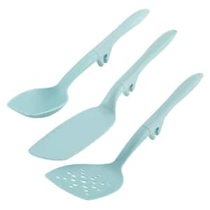 Tools and Gadgets Lazy Spoon and Flexi Turner Set, 3-Piece, Light Blue