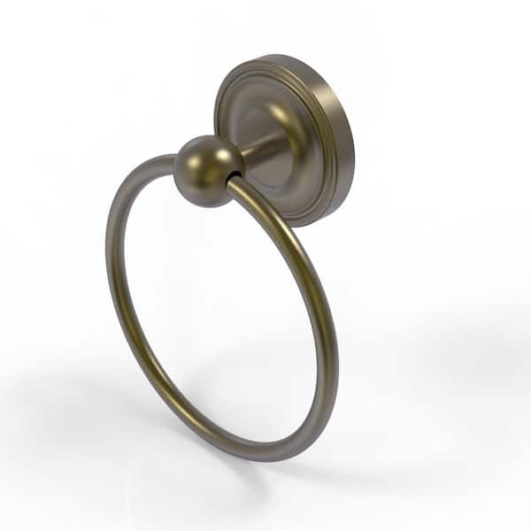 Prestige Regal Wall Mounted Towel Ring in Antique Brass