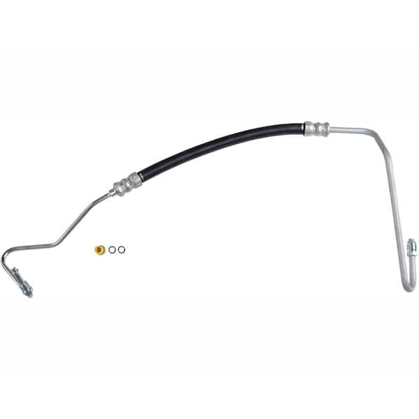 Sunsong Power Steering Pressure Line Hose Assembly - Hydroboost To Gear