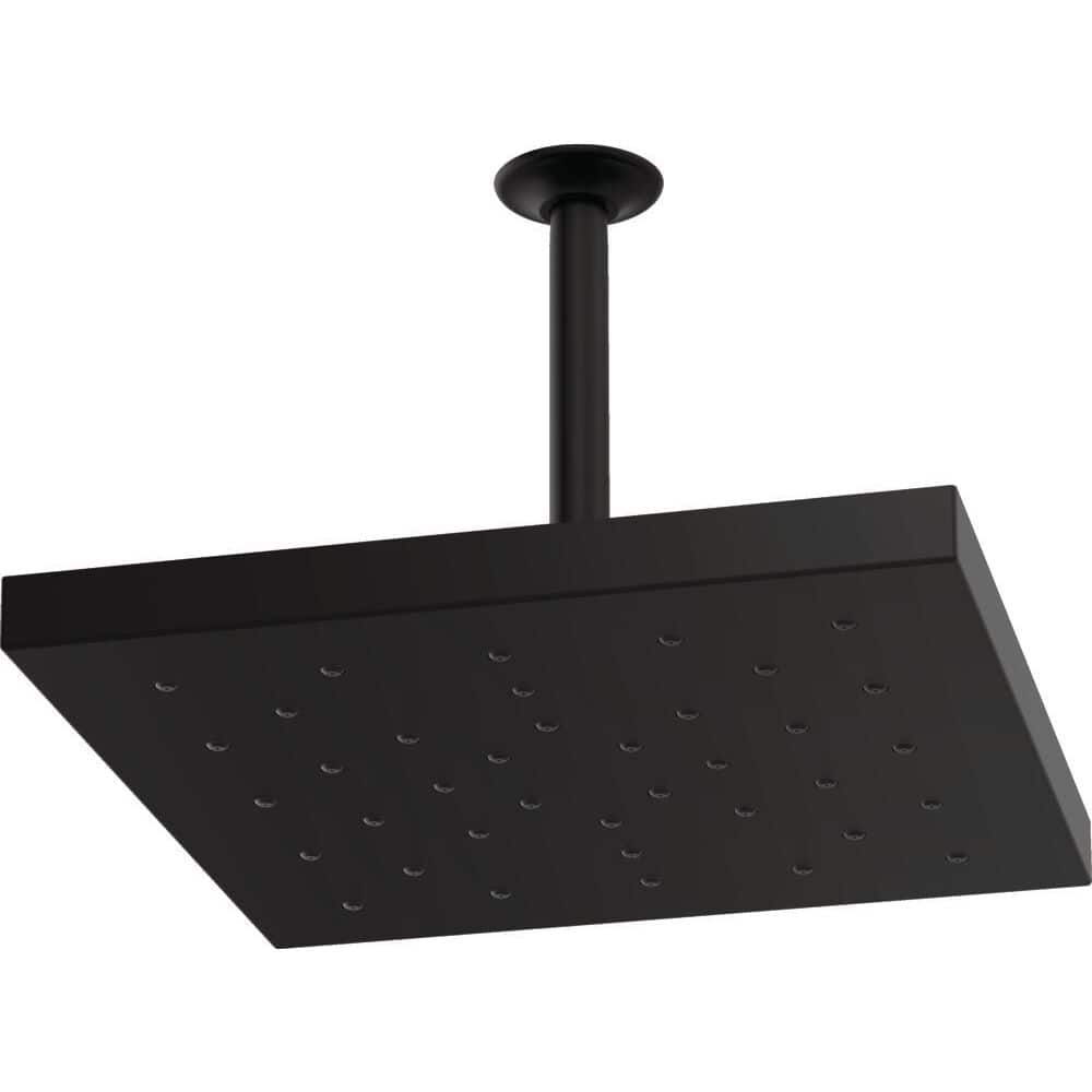 Venetian Bronze Ceiling Mount Shower Arm with Flange