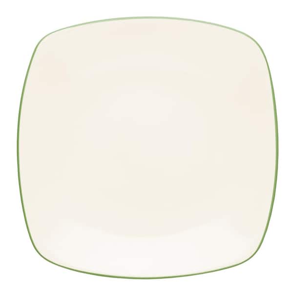 Noritake Colorwave Apple Green Stoneware Square Platter 11-3/4 in.