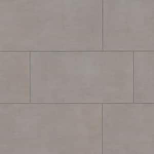 Cementino Gray 12 in. x 24 in. Matte Porcelain Floor and Wall Tile (14 sq. ft./Case)