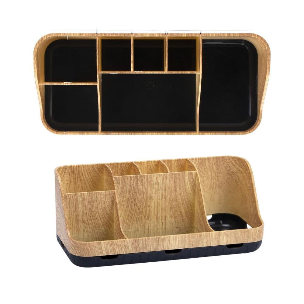7-Slot Detachable Multi-Purpose Vanity Organizer with Drainage for Bathroom Toothbrush Toothpaste Storage in White price history on PriceWatchPro