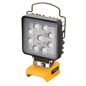 48W 4800 Lumens Cordless LED Work Light for Dewalt 20V Battery with USB and Type-C Charging Port (No Battery)