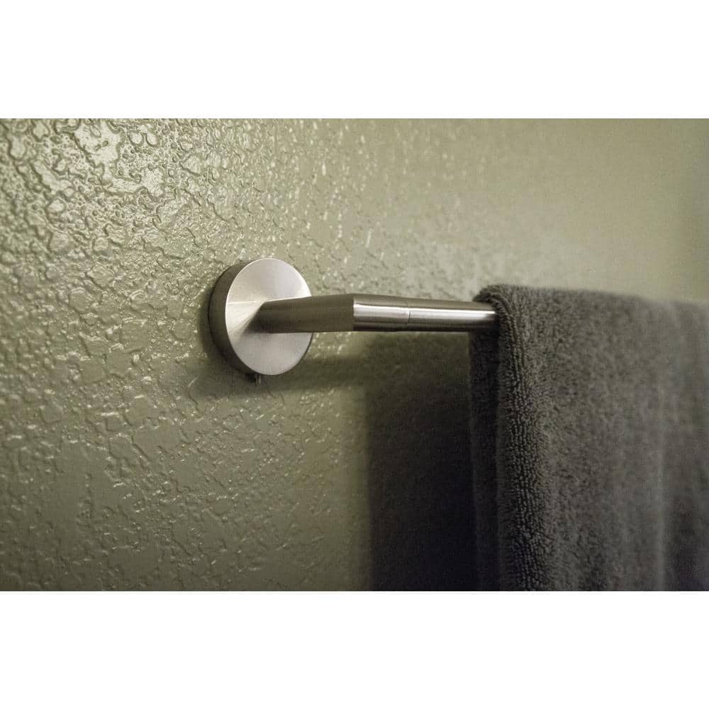 Satin Nickel 24" Wall Mounted Towel Bar