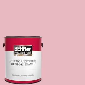 1 gal. #M150-2 Peppermint Stick Hi-Gloss Enamel Interior/Exterior Paint