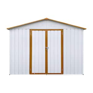 6 ft. W x 8.3 ft. D Outdoor Metal Garden Sheds Storage Sheds, Coverage Area 48.97 sq. ft.