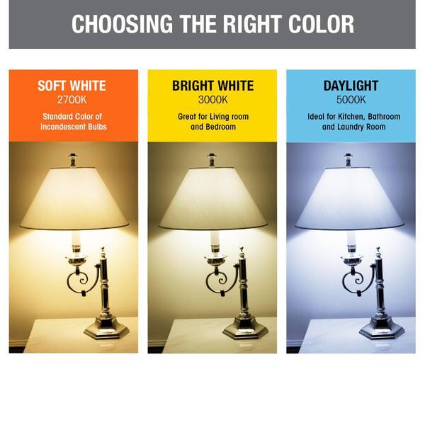 led daylight or soft white