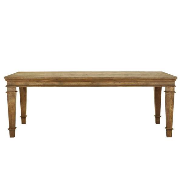 Home Decorators Collection Highland Sandblasted Natural Dining Table