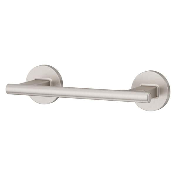 Capistrano Wall Mount Double Post Toilet Paper Holder in Spot Defense Brushed Nickel