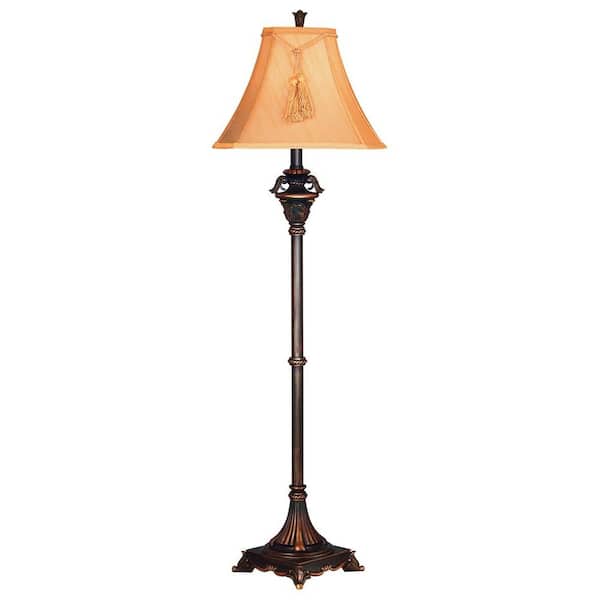 Kenroy Home Rowan 58 in. Metallic Bronze Floor Lamp
