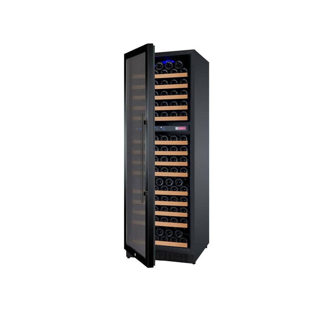 Allavino 24" Black Dual Zone Left Hinge Wine Refrigerator