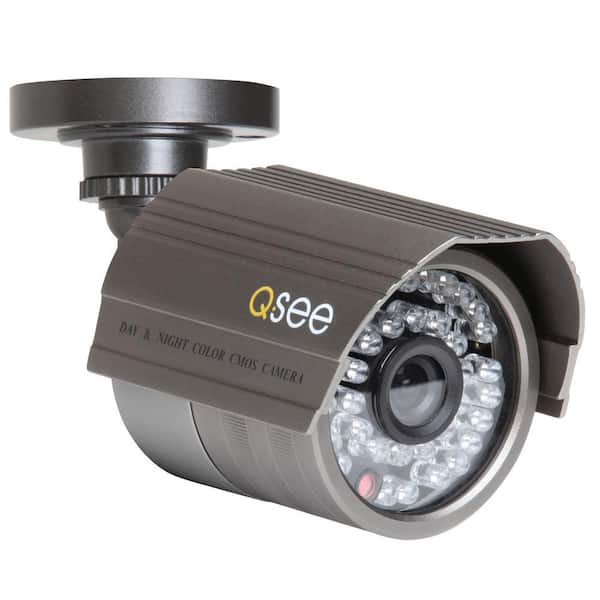 Q-SEE Premium Series Wired High-Resolution 700 TVL Indoor/Outdoor Weatherproof Camera with 100 ft. Night Vision-DISCONTINUED