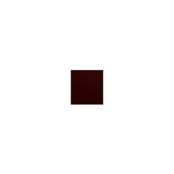 Unbranded Charlotte Raised 0.25 in. W x 42 in. H x 11.25 in. D in Bordeaux End Panel in Assembled Wall Cabinet