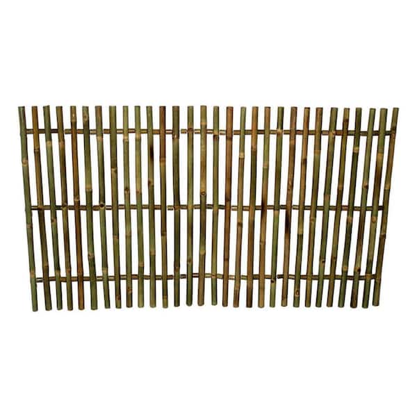 Master Garden Products 24 in. Bamboo Ornamental Even Garden Fence