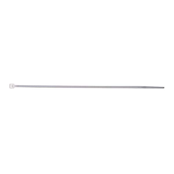 Power Gear 8 in. Clear Cable Ties (100-Piece)