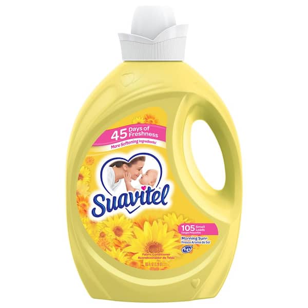 Suavitel 105 oz. CS SP Morning Sun Fabric Softener 009078 - The Home Depot