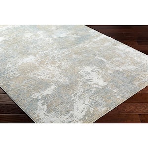 Venus Taupe/Camel 3 ft. x 4 ft. Abstract Indoor Area Rug