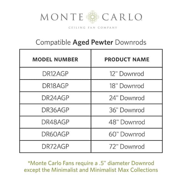 Generation Lighting - Prairie 62 in. LED Indoor/Outdoor Aged Pewter Ceiling Fan with Light Grey Weathered Oak Blades, Light Kit and Remote