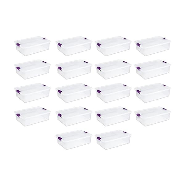Sterilite 32 quart latch tote sales