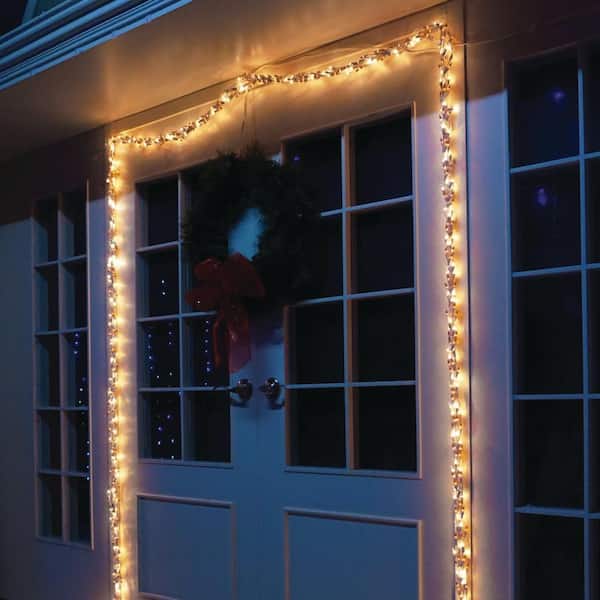 Brite Star 100ct Mini Icicle Christmas Lights Clear - 7.1' White Wire Brite Star 100ct Mini Icicle Christmas Lights Clear - 7.1' White Wire