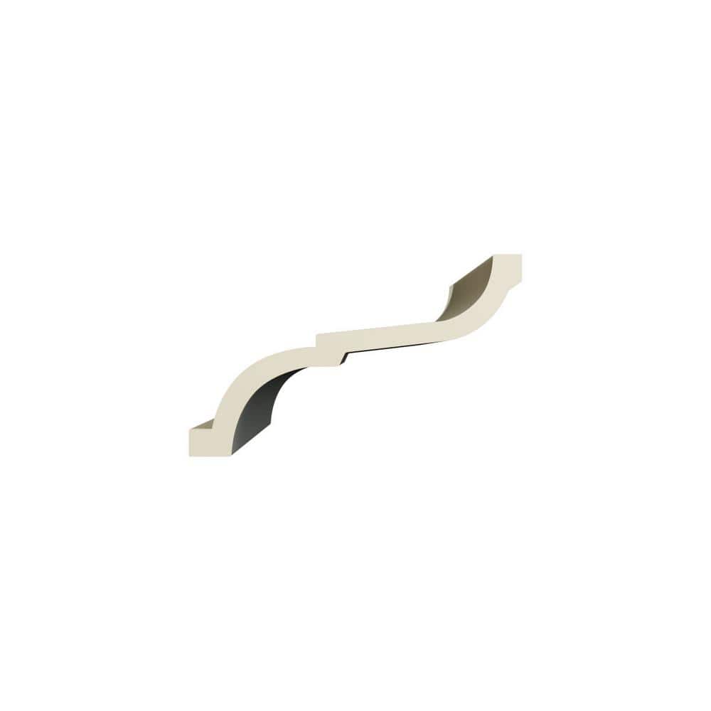 Denisse 96 in. Unfinished Polyurethane Crown Moulding